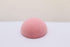 Rose Pink Flocked Round Puppet Nose - 40mm - FurriFingers